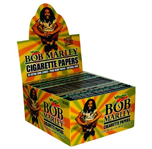 PAPEL BOB MARLEY BRANDED KING SIZE SIN TIPS H033 D050