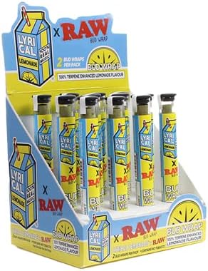 RAW BUD WRAP CONES LYRICAL LEMONADE (12PCS)