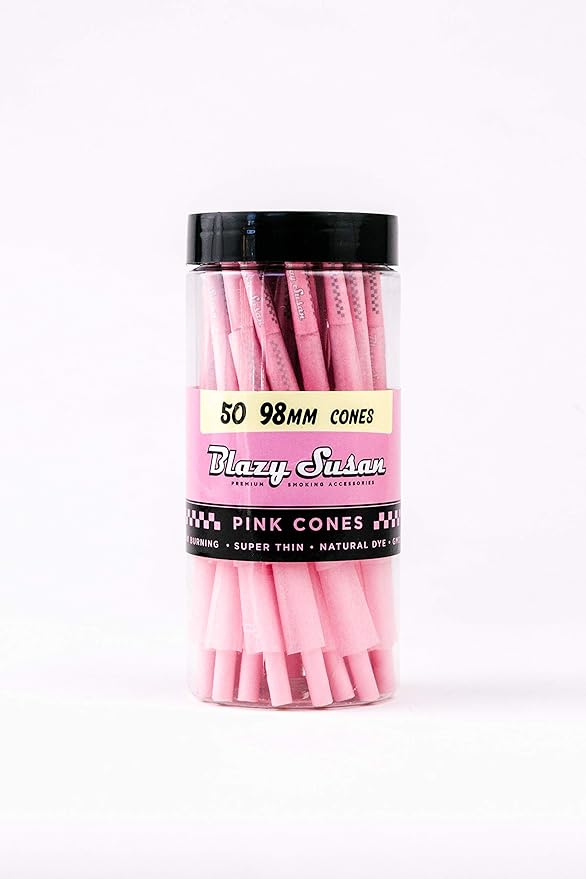 BLAZY SUSAN PINK CONES 98 MM