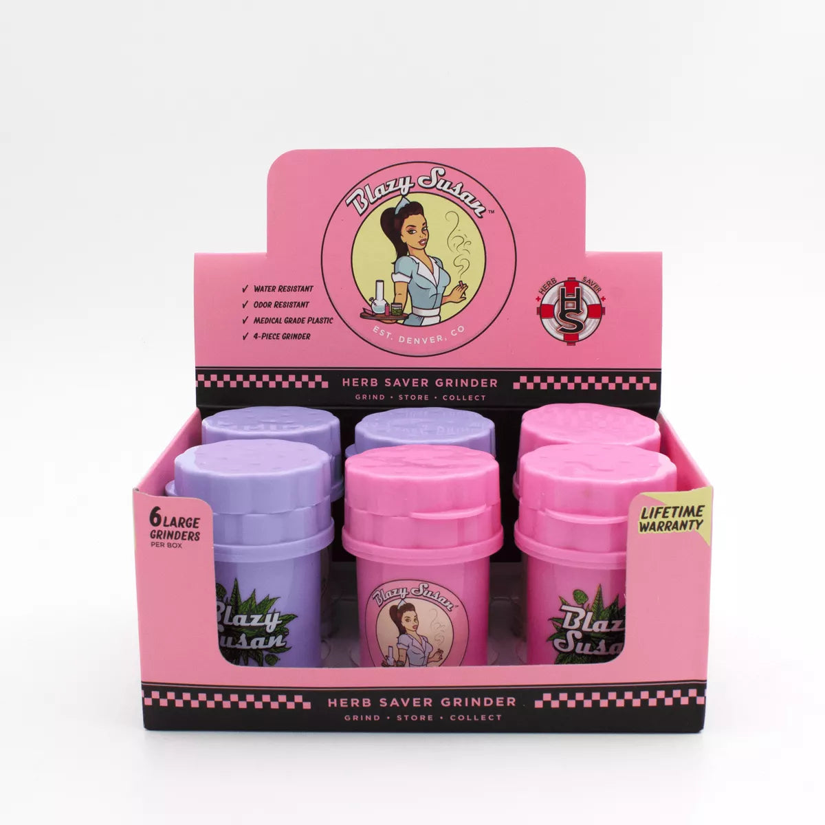 BLAZY SUSAN GRANDES GRINDERS HERB SAVER GRINDER