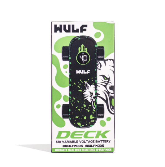 Wulf Deck Skateboard Voltage Battery 9pk Display