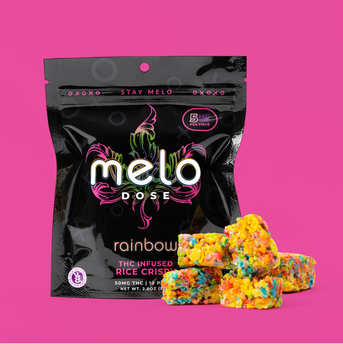 MELO DOSE RICE CRISPY TREATS