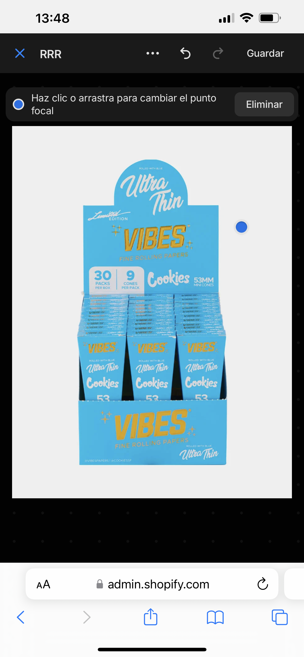 VIBES x COOKIES - King Size Slim Blue Cones