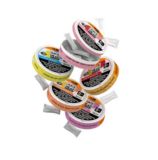 JUICE HEAD POUCHES 6MG RASPBERRY LEMONADE MINT