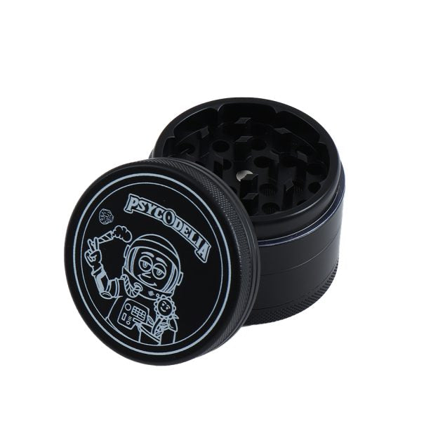 GRINDER PSYCODELIA CERAMIC GRINDER 55MM BLACK PSY-103