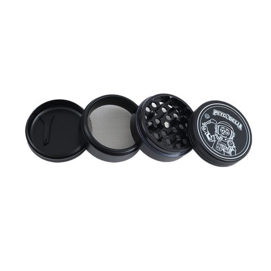 PSYCODELIA GRINDER BLACK SMOKE-1193