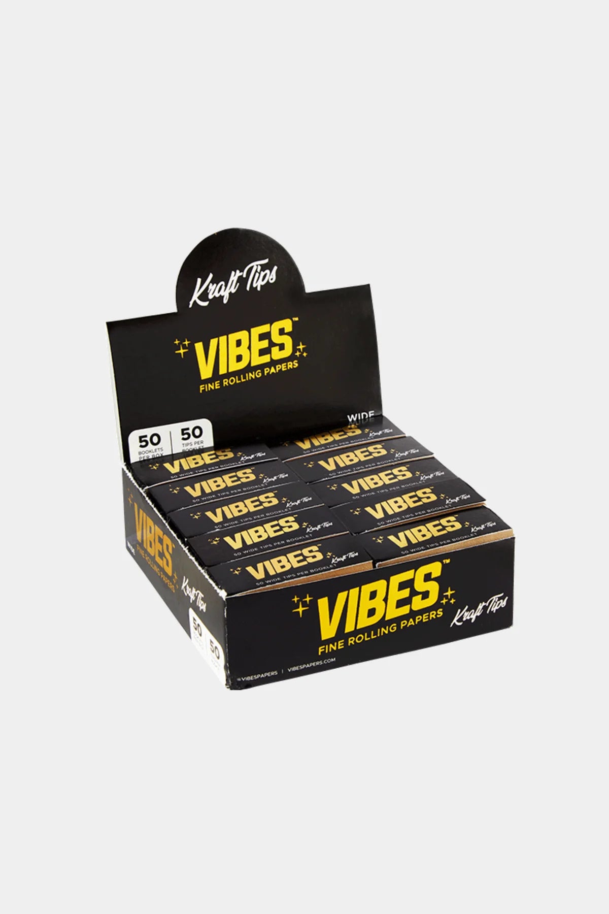 VIBES TIPS BOX KRAFT/SLIM