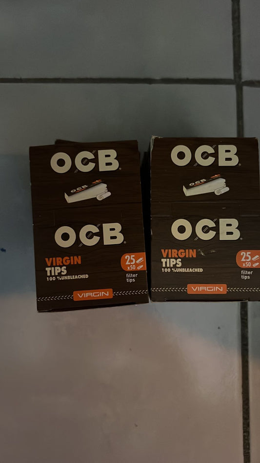 OCB CARTON VIRGIN FILTROS (25 X CAJA)