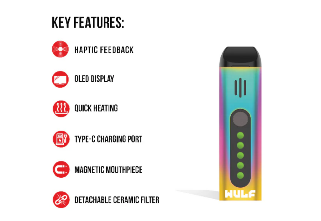 WULF HERB VAPORIZER LIMITED EDITION FLORA