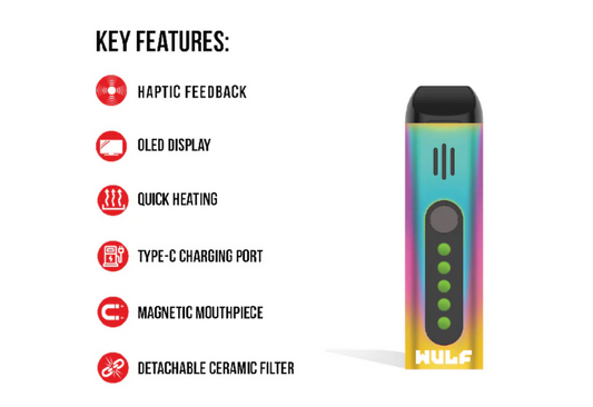 WULF HERB VAPORIZER LIMITED EDITION FLORA