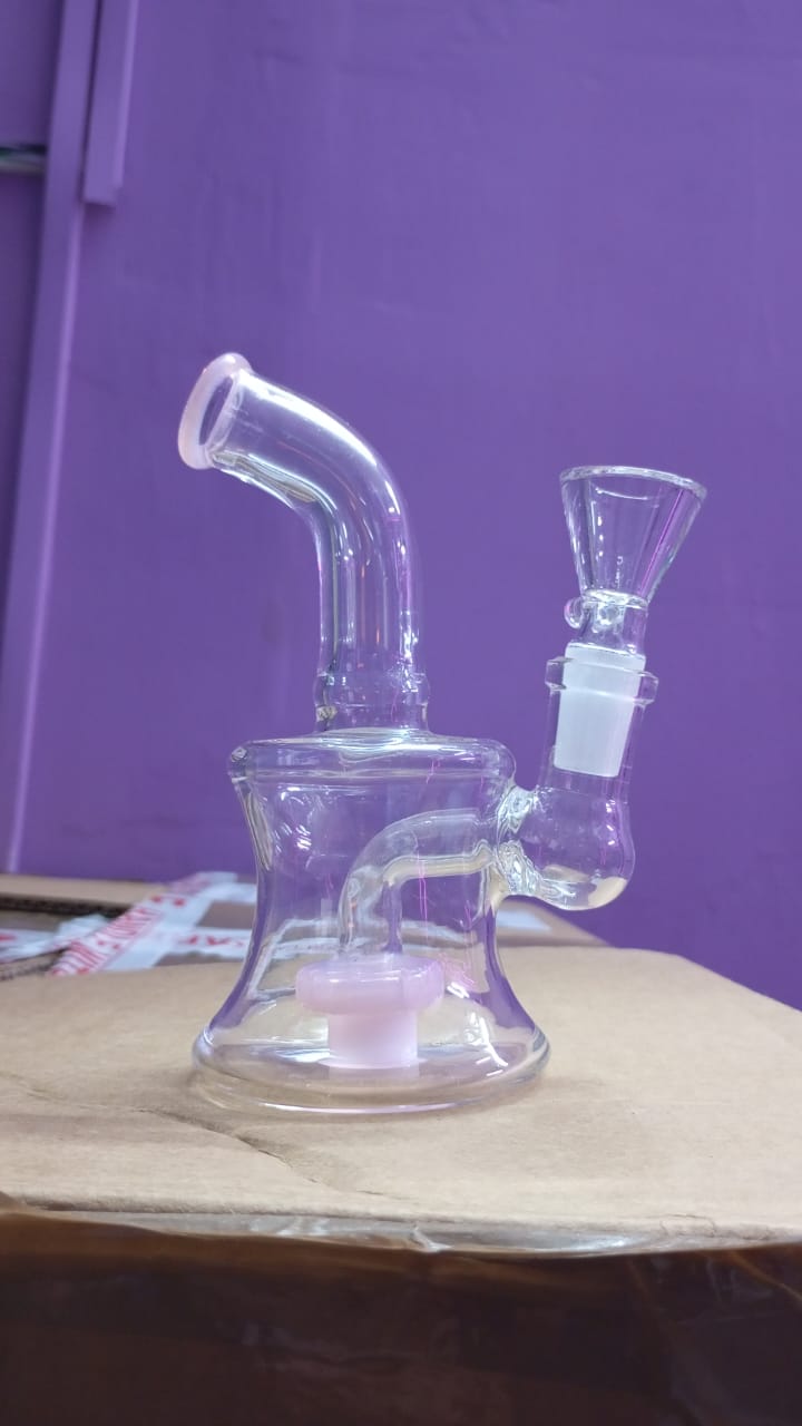 5" MINI SLIME WATER PIPE BONG WITH 14MM MALE BOWL
