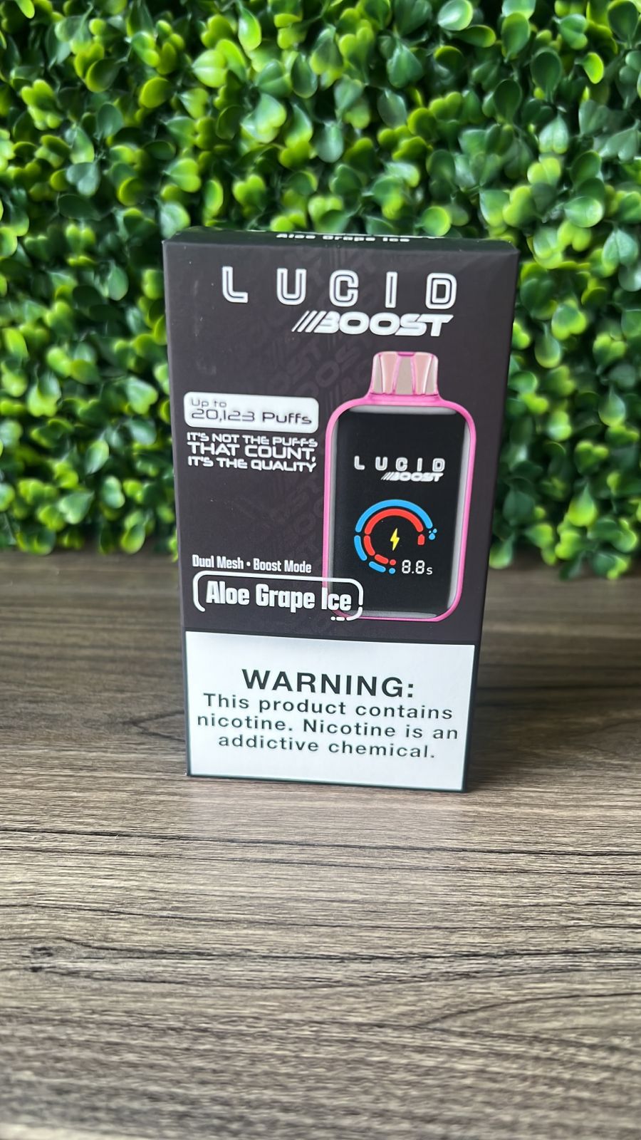 LUCID BOOST ALOE GRAPE ICE