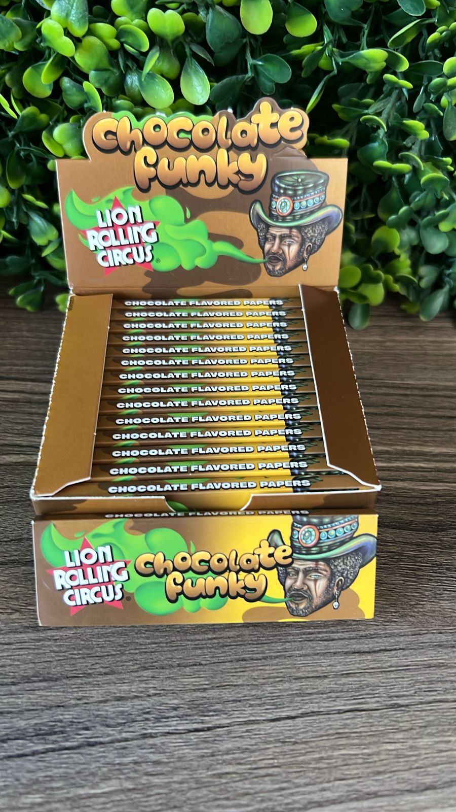 LION ROLLING CIRCUS CHOCOLATE FUNKY