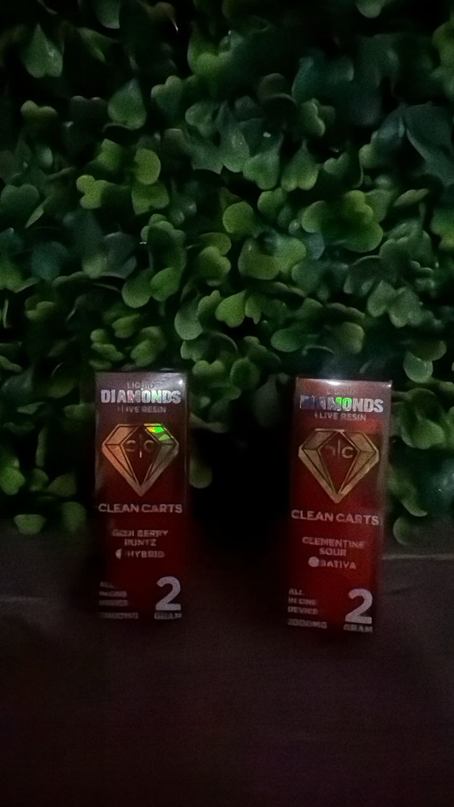 DIAMONDS CLEAN CART 2G