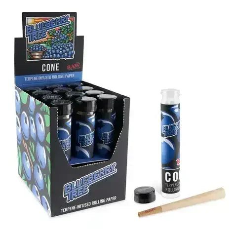 RAW TERPENE ENHANCED K/S CONES BLUEBERRY TREE (12CONOS)