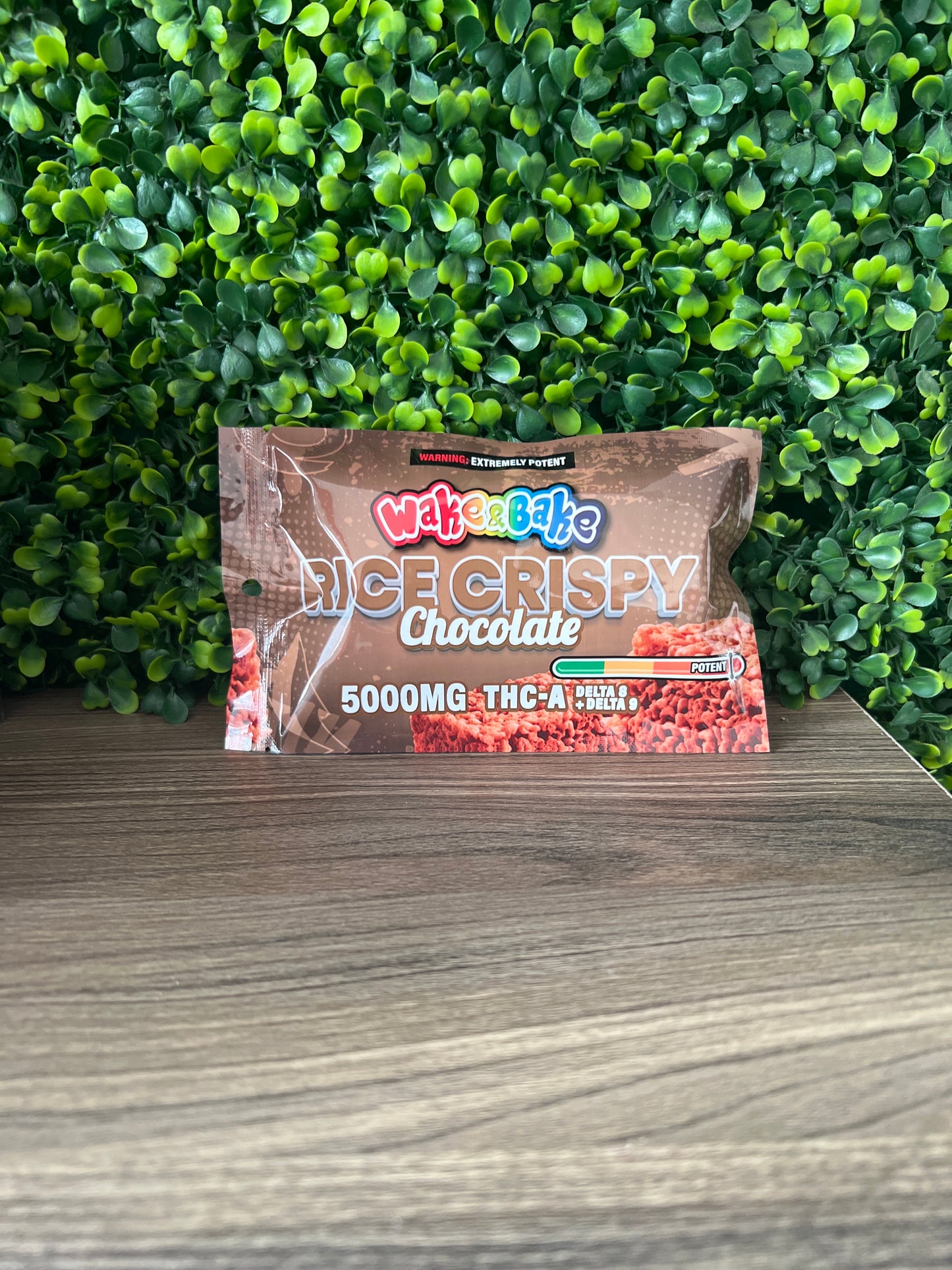 WAKEABAKE RICE CRISPY TREAT CHOCOLATE