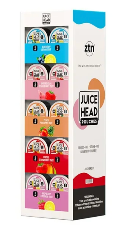 JUICE HEAD POUCHES 12 MG MANGO STRAWBERRY MINT