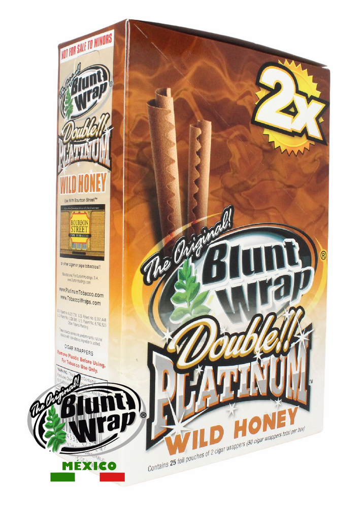 BLUNT WRAPS PLATINUM WILD HONEY(25PCS)