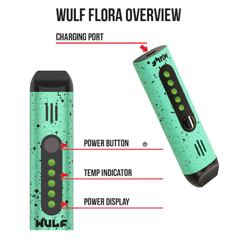 WULF FLORA DRY HERB VAPORIZER