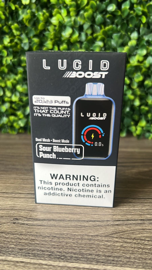 LUCID BOOST SOUR BLUEBERRY PUNCH