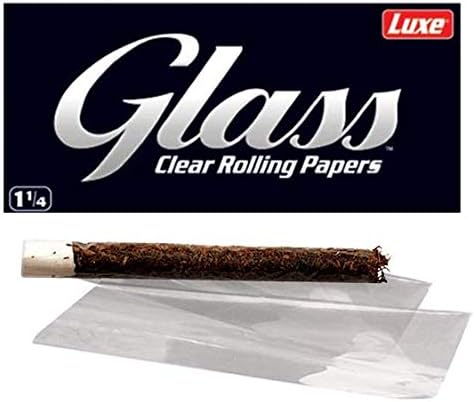 GLASS CLEAR ROLLING PAPER 1 1/4