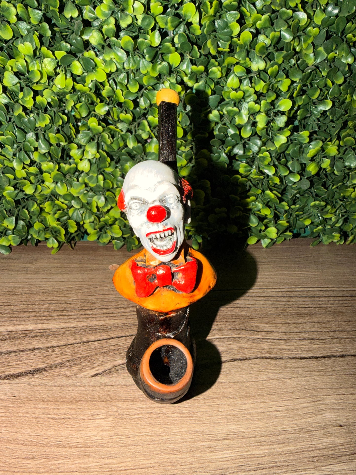 HAND CRAFTED MEDIUM PIPE - BOW TIE