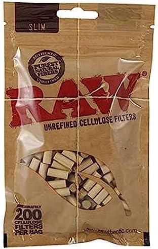 Raw Unrefined Cellulose Filters