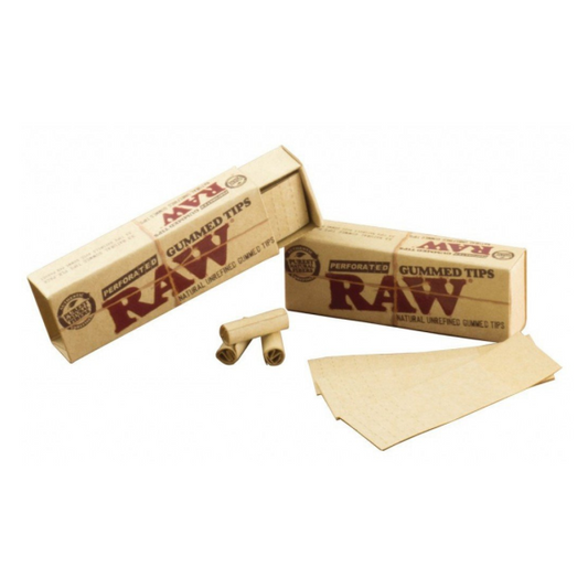 RAW  PERFORATED GUMMED TIPS