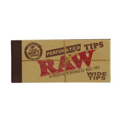 RAW WIDE TIPS PERFORATED(50 PCS)