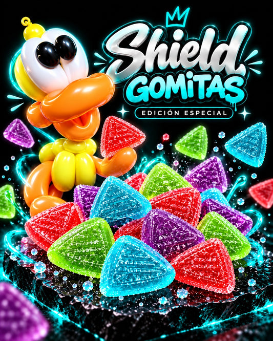 SHIELD GUMMIES, 100MG PER PIECE