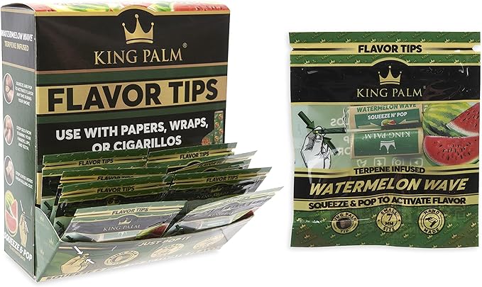 KING PALM FLAVOR TIPS WATERMELON WAVE