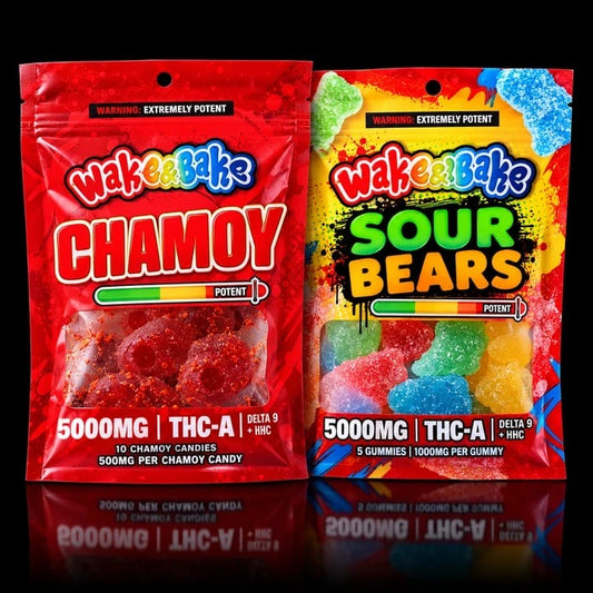 WAKEABAKE GUMMIES 10/BG P DISP WATERMELON WEDGES