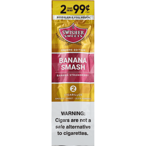 SWISHER SWEETS BANANA SMASH