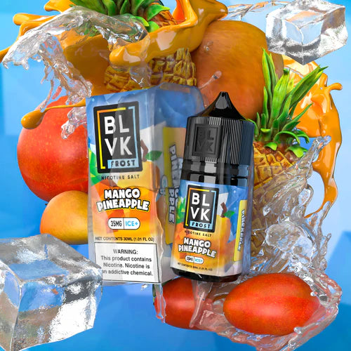 BLVK FROST- MANGO PINEAPPLE- 50 MG-30ML (SALT NICOTINE)