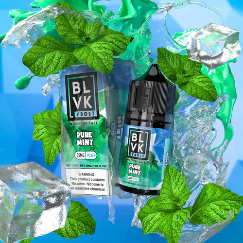 BLVK FROST- PURE MINT - 35 MG-30ML (SALT NICOTINE)