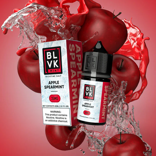 BLVK MINT - APPLE SPEARMINT - 50MG-30ML (SALT NICOTINE)