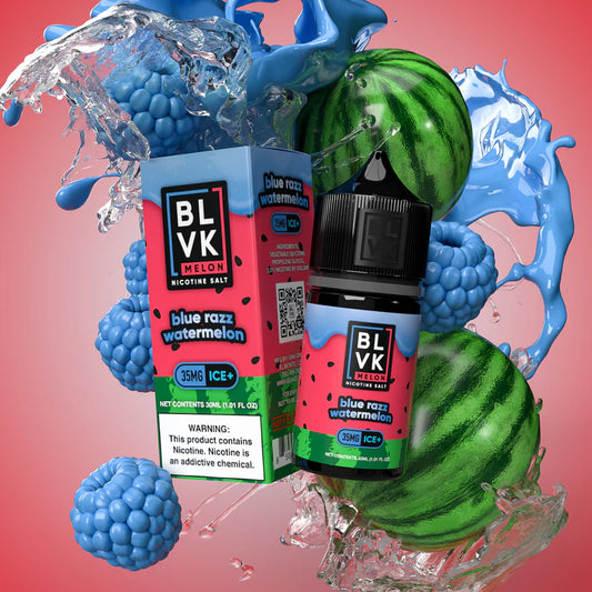 BLVK MELON -MELON MEDLEY WATERMELON - 50MG -30ML (SALT NICOTINE)