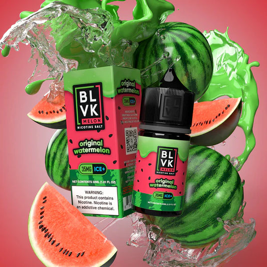 BLVK MELON -ORIGINAL WATERMELON-35MG -30ML (SALT NICOTINE)