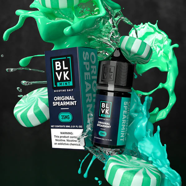 BLVK MINT -ORIGINAL SPEARMINT -35MG -30ML (SALT NICOTINE)