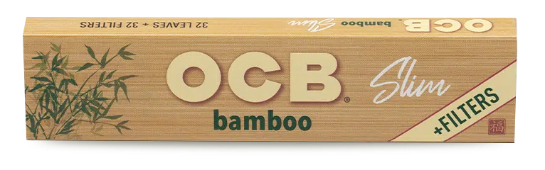 OCB SLIM BAMBOO CON FILTROS (32PCS)