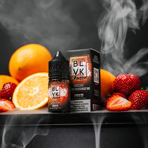 BLVK FUSION - CITRUS STRAWBERRY ICE - 35MG-30ML (SALT NICOTINE)