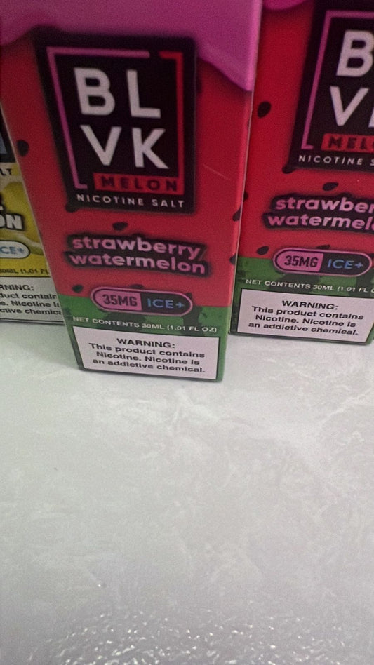 BLVK MELON -STRAWBERRY WATERMELON-50MG -30ML (SALT NICOTINE)