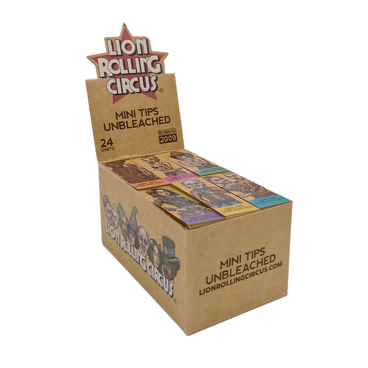 LION ROLLING CIRCUS MINI TIPS UNBLEACHED