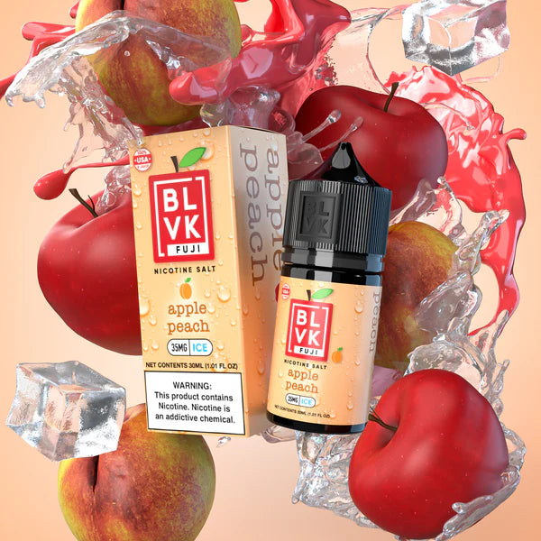 BLVK FUJI - APPLE PEACH -35MG-30ML (SALT NICOTINE)