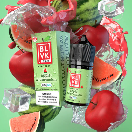 BLVK FUJI -APPLE WATERMELON-35MG-30ML (SALT NICOTINE)