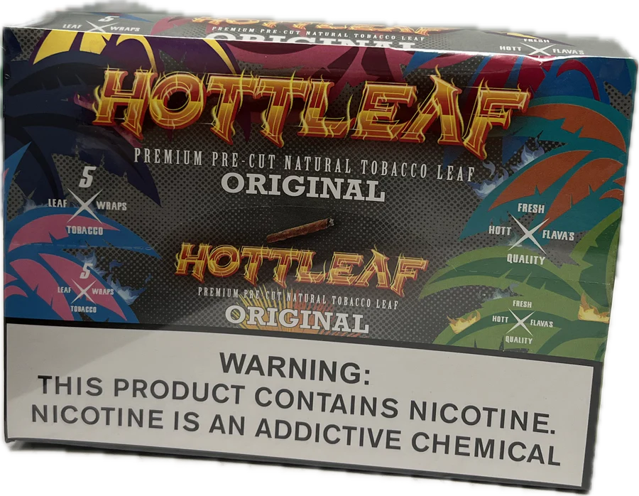 HOTTLEAF PREMIUM PRE-CUT NATURAL TABACCO LEAF ORIGINAL