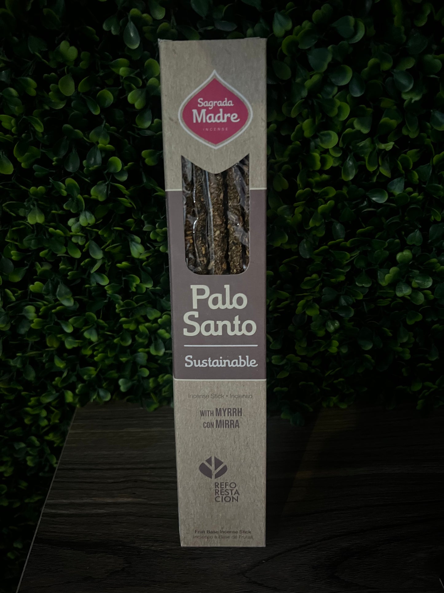 SAGRADA MADRE PALO SANTO