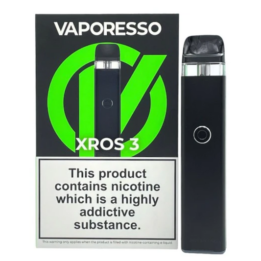 VAPORESSO XROS 3 KIT - BLACK KIT-1400