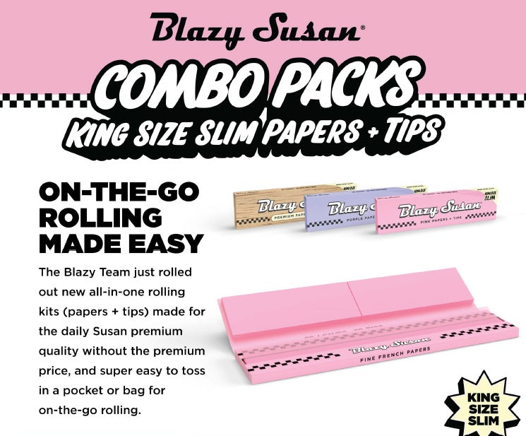 BLAZY SUSAN MORADO KING SIZE CON FILTROS  (28 PCS)