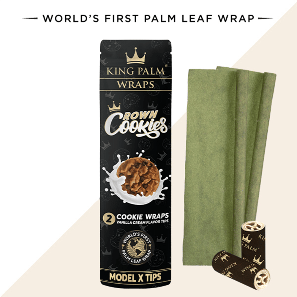 KING PALM COOKIE VANILLA XL WRAPS